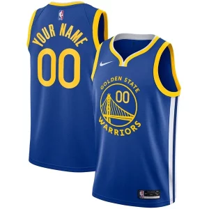 Golden State Warriors Nike Unisex 2019/20 Gorgeous Custom Swingman Jersey Royal Icon Edition Perfect for Game Day