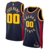 Golden State Warriors Nike Unisex 2024/25 Custom Swingman Jersey Unique City Edition Navy Great for Fans