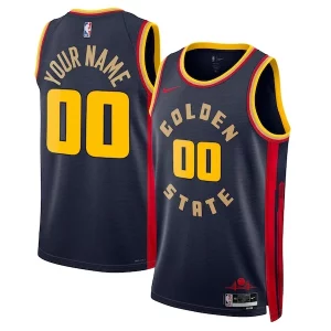 Golden State Warriors Nike Unisex 2024/25 Custom Swingman Jersey Unique City Edition Navy Great for Fans