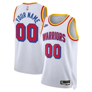Golden State Warriors Nike Unisex Adult Swingman Custom Jersey Classic Unique Edition White Must - Have for Jerseys Lovers