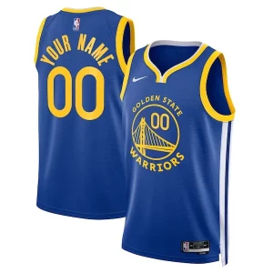 Golden State Warriors Nike Unisex Chic Swingman Custom Jersey Royal Icon Edition Ideal for Collectors