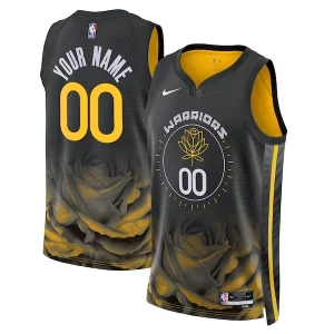Golden Stylish State Warriors Nike Unisex 2022/23 Swingman Custom Jersey City Edition Black Great for Fans