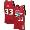Grant Fabulous Hill Detroit Pistons 1999/00 Hardwood Classics Swingman Jersey Red for Basketball Enthusiasts