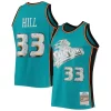 Grant Hill Detroit Pistons 1998/99 Hardwood Classics NBA Fabulous 75th Anniversary Diamond Swingman Jersey Teal Ideal for Collectors