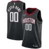 Houston Rockets Nike Swingman Custom Jersey Black Premium Statement Edition Ideal for Collectors