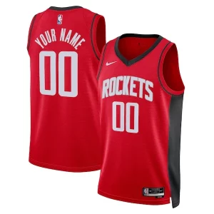 Houston Rockets Nike Unisex Swingman Custom Jersey Red Icon Edition Trendy Ideal for Collectors