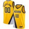 Indiana Pacers Jordan Brand Swingman Chic Custom Jersey Statement Edition Gold Ideal for Collectors