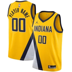 Indiana Pacers Jordan Brand Swingman Chic Custom Jersey Statement Edition Gold Ideal for Collectors