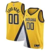 Indiana Pacers Jordan Brand Unisex 2022/23 Swingman Eye - catching Custom Jersey Statement Edition Yellow for Basketball Enthusiasts