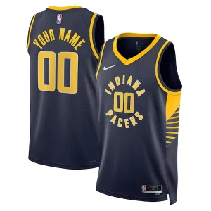 Indiana Pacers Nike Unisex 2022/23 Fabulous Swingman Custom Jersey Navy Icon Edition Perfect for Game Day