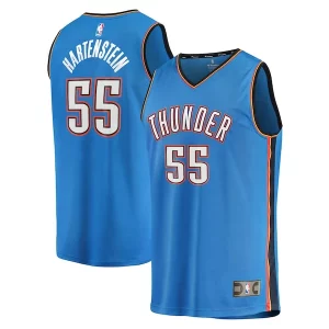 Isaiah Hartenstein Oklahoma City Thunder Youth Fast Break Replica Player Jersey Chic Icon Edition Blue Ideal for Collectors