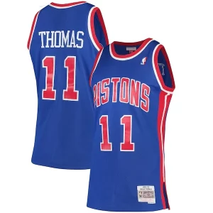 Isiah Thomas Detroit Pistons 1988/89 Hardwood Eye - catching Classics Swingman Jersey Blue Ideal for Collectors