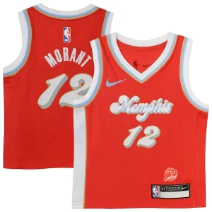 Ja Morant Memphis Grizzlies Nike Toddler 2024/25 Swingman Player Jersey City Edition Red Gorgeous Perfect for Game Day