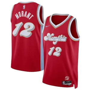 Ja Morant Memphis Grizzlies Nike Unisex 2024/25 Swingman Player Unique Jersey City Edition Red Perfect for Game Day