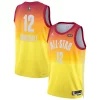 Ja Morant Stylish Jordan Brand 2023 NBA All Star Game Swingman Jersey Orange for Basketball Enthusiasts