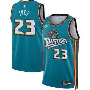 Jaden Ivey Detroit Pistons Premium Nike Swingman Jersey Classic Edition Teal Perfect for Game Day