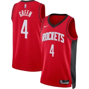 Jalen Green Houston Rockets Nike Trendy Unisex Swingman Jersey Icon Edition Red Great for Fans