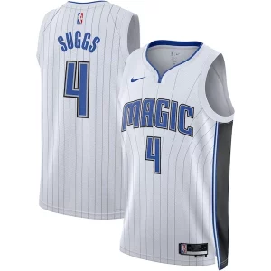Jalen Suggs Orlando Magic Nike Unisex Swingman Jersey Eye - catching Association Edition White/Black for Basketball Enthusiasts