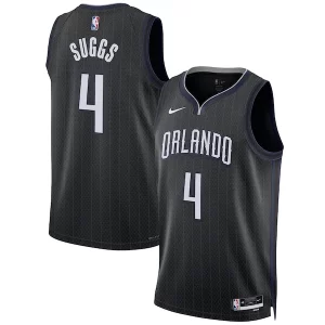 Jalen Suggs Orlando Premium Magic Nike Unisex 2022/23 Swingman Jersey City Edition Black for Basketball Enthusiasts