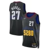 Jamal Murray Gorgeous Denver Nuggets Nike Unisex 2023/24 Swingman Jersey Black City Edition Great for Fans