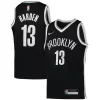 James Harden Brooklyn Nets Nike Youth Eye - catching 2021/22 Diamond Swingman Jersey Icon Edition Black Perfect for Game Day