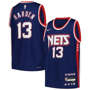James Harden Brooklyn Nets Nike Youth Fabulous Swingman Jersey City Edition Navy Perfect for Game Day