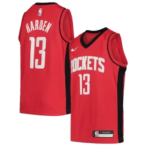James Harden Houston Rockets Nike Youth Team Unique Swingman Jersey Icon Edition Red Ideal for Collectors