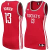 James Harden Houston Rockets adidas Women's Replica Eye - catching Jersey Red Great for Fans