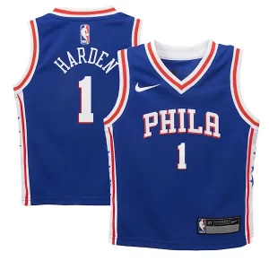 James Harden Philadelphia 76ers Nike Preschool Swingman Player Gorgeous Jersey Icon Edition Royal for Basketball Enthusiasts