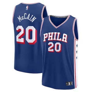 Jared McCain Philadelphia 76ers Youth 2024 NBA Draft Fast Trendy Break Player Jersey Icon Edition Royal Perfect for Game Day