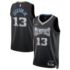 Jaren Jackson Jr. Memphis Grizzlies Nike Unisex 2022/23 Stylish Swingman Jersey City Edition Black Ideal for Collectors