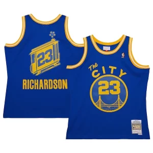 Jason Fabulous Richardson Golden State Warriors 2004/05 Hardwood Classics Swingman Jersey Royal for Basketball Enthusiasts