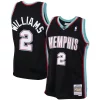 Jason Trendy Williams Memphis Grizzlies 2001/02 Hardwood Classics Swingman Jersey Black Perfect for Game Day