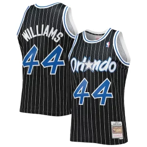 Jason Williams Orlando Magic 2001/02 Hardwood Classics Swingman Chic Jersey Black for Basketball Enthusiasts