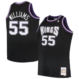 Jason Williams Sacramento Elegant Kings Big & Tall 2000/01 Hardwood Classics Swingman Jersey Black Perfect for Game Day
