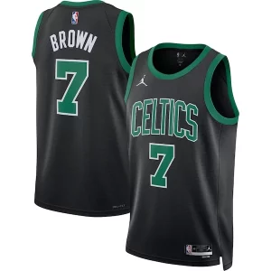 Jaylen Brown Boston Celtics Jordan Brand Unisex Swingman Jersey Gorgeous Statement Edition Black Ideal for Collectors