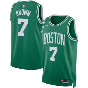 Jaylen Brown Boston Celtics Nike Unisex Swingman Jersey Icon Edition Unique Kelly Green Must - Have for Jerseys Lovers