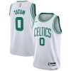 Jayson Fabulous Tatum Boston Celtics Nike Youth Swingman Jersey Association Edition White Perfect for Game Day