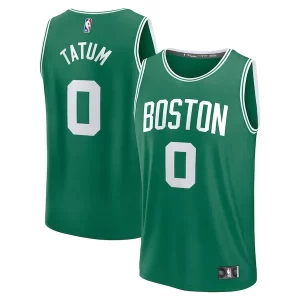 Jayson Tatum Boston Celtics Youth Fast Break Replica Player Jersey Icon Edition Kelly Green Chic Ideal for Collectors