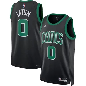 Jayson Tatum Boston Celtics Jordan Brand Unisex Swingman Jersey Statement Edition Black Trendy for Basketball Enthusiasts