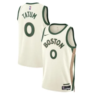 Jayson Tatum Boston Celtics Nike Unisex 2023/24 Stylish Swingman Jersey White City Edition Must - Have for Jerseys Lovers