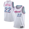 Jimmy Butler Miami Heat Nike Stylish Unisex 2024/25 Swingman Player Jersey City Edition White Perfect for Game Day