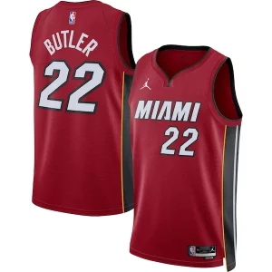 Jimmy Unique Butler Miami Heat Jordan Brand Unisex Swingman Jersey Statement Edition Red Must - Have for Jerseys Lovers