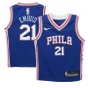 Joel Embiid Philadelphia 76ers Nike Preschool Swingman Player Jersey Icon Edition Royal Trendy Must - Have for Jerseys Lovers