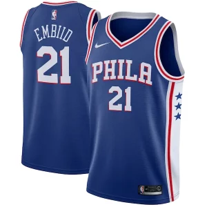 Joel Embiid Philadelphia 76ers Nike Swingman Jersey Royal Icon Stylish Edition Must - Have for Jerseys Lovers