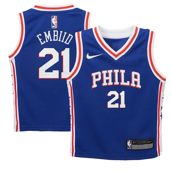 Joel Embiid Philadelphia 76ers Nike Toddler Swingman Player Jersey Icon Stylish Edition Royal Must - Have for Jerseys Lovers