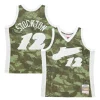 John Stockton Utah Elegant Jazz Hardwood Classics 1998/99 Ghost Green Swingman Jersey Camo Perfect for Game Day