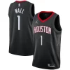 John Wall Houston Rockets Elegant Jordan Brand 2020/21 Swingman Jersey Statement Edition Black Must - Have for Jerseys Lovers