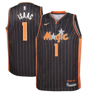 Jonathan Isaac Orlando Trendy Magic Nike Youth Swingman Jersey City Edition Anthracite Perfect for Game Day