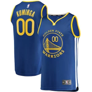 Jonathan Kuminga Golden State Warriors 2021 NBA Draft First Round Elegant Pick Fast Break Replica Jersey Royal Icon Edition Must - Have for Jerseys Lovers